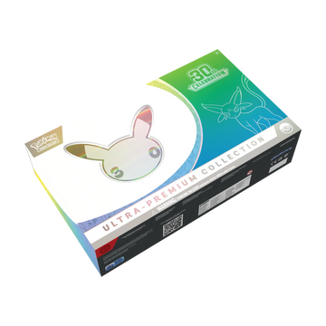 Förseglade Pokémon TCG-boosters och Elite Trainer Box hos The TCG Plug