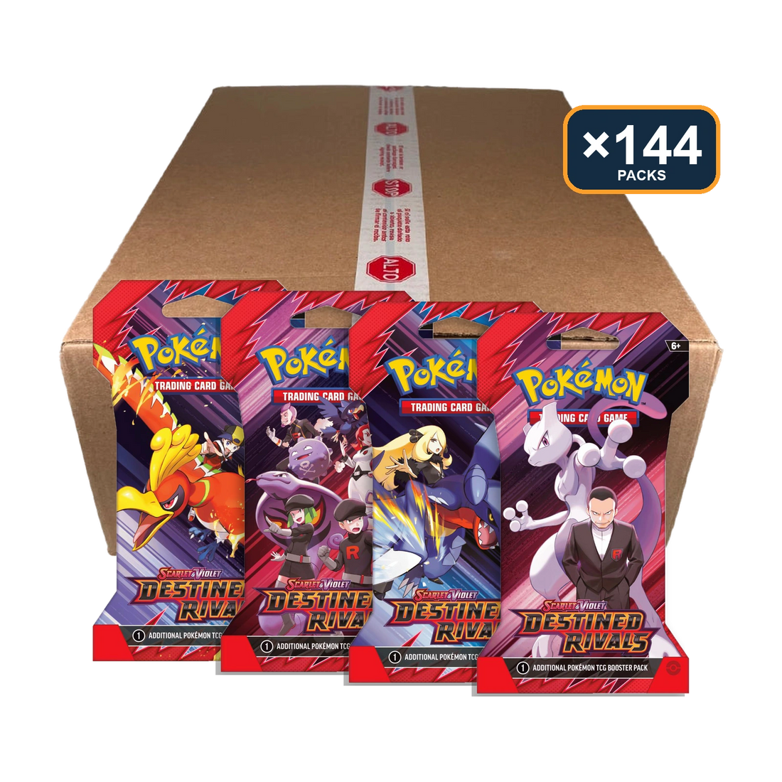 Destined Rivals Sleeved Booster Packs Case