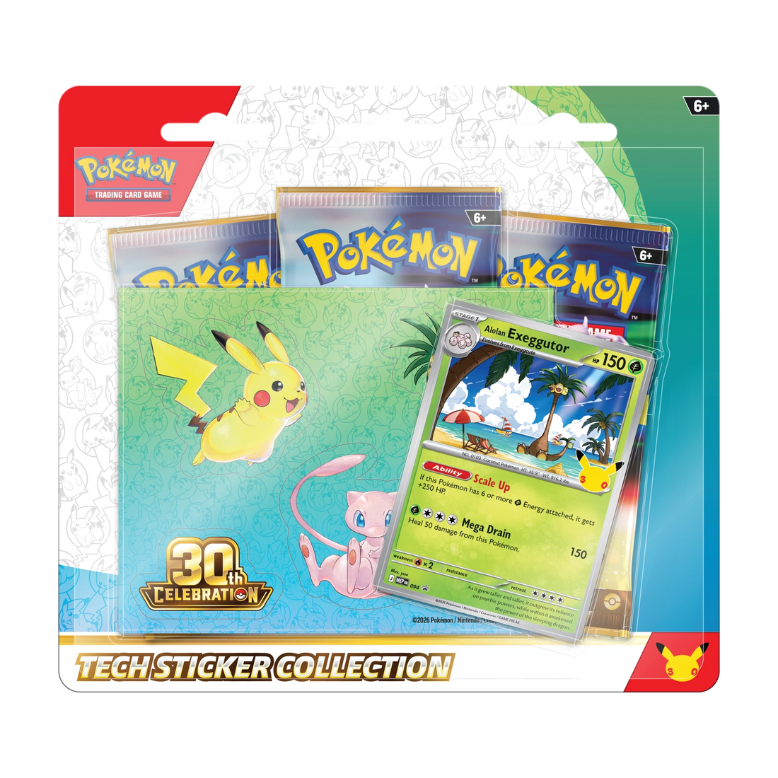 30th Celebration Tech Sticker Collection (English Edition)