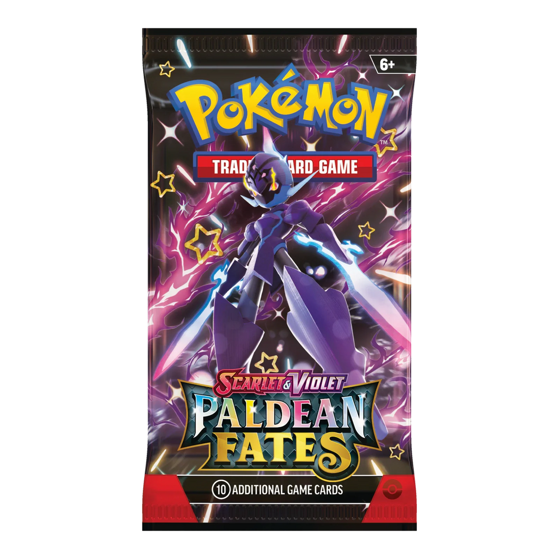Paldean Fates Booster Pack - boosterpack, artwork ceruledge (verpakking kan variëren)