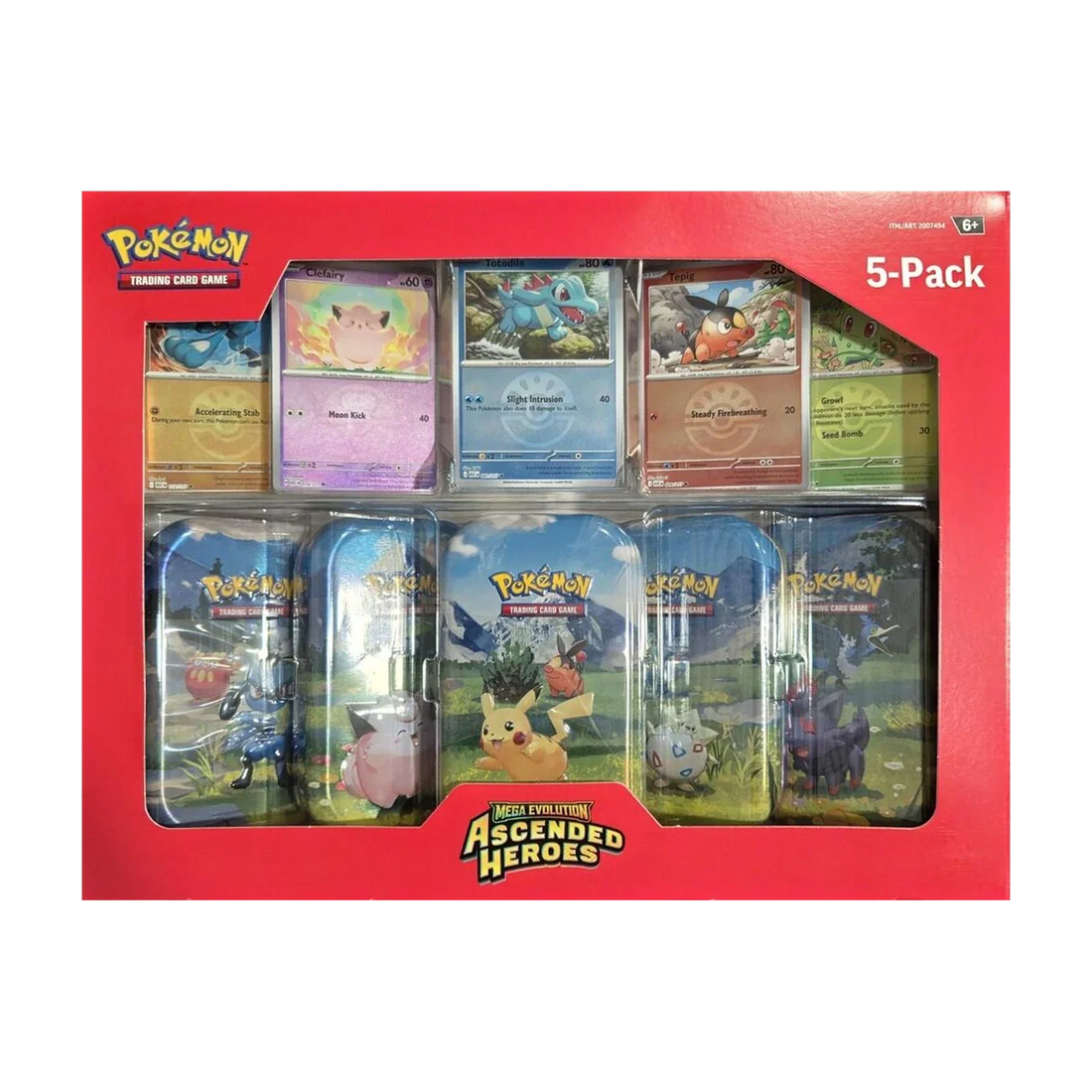 Ascended Heroes Mini Tins – 5-Pack (Costco)