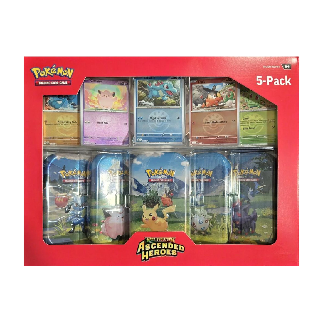 Ascended Heroes Mini Tins 5 Pack Costco Exclusive