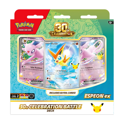 30th Celebration Battle Deck Espeon ex (édition anglaise)