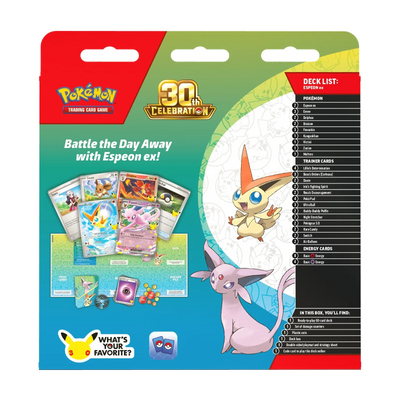 30th Celebration Battle Deck Espeon ex (édition anglaise)