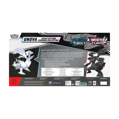 Black Bolt & White Flare Unova Heavy Hitters Premium Collection Costco Exclusive
