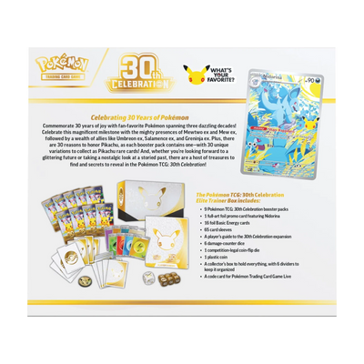 30th Celebration Elite Trainer Box (Engels)