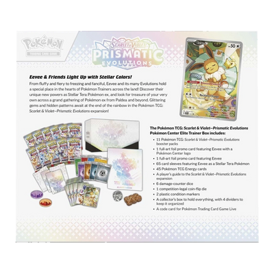 Prismatic Evolutions Elite Trainer Box