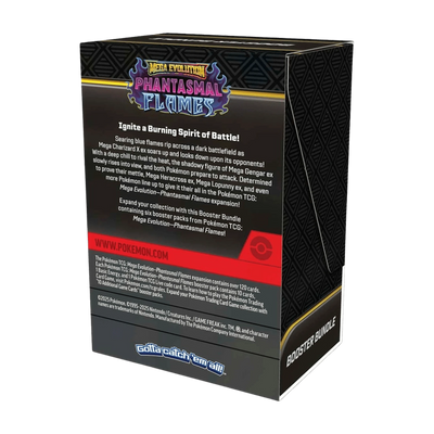 Pokémon Phantasmal Flames Booster Bundle – English