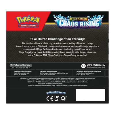 Pokémon Chaos Rising Booster Box – English