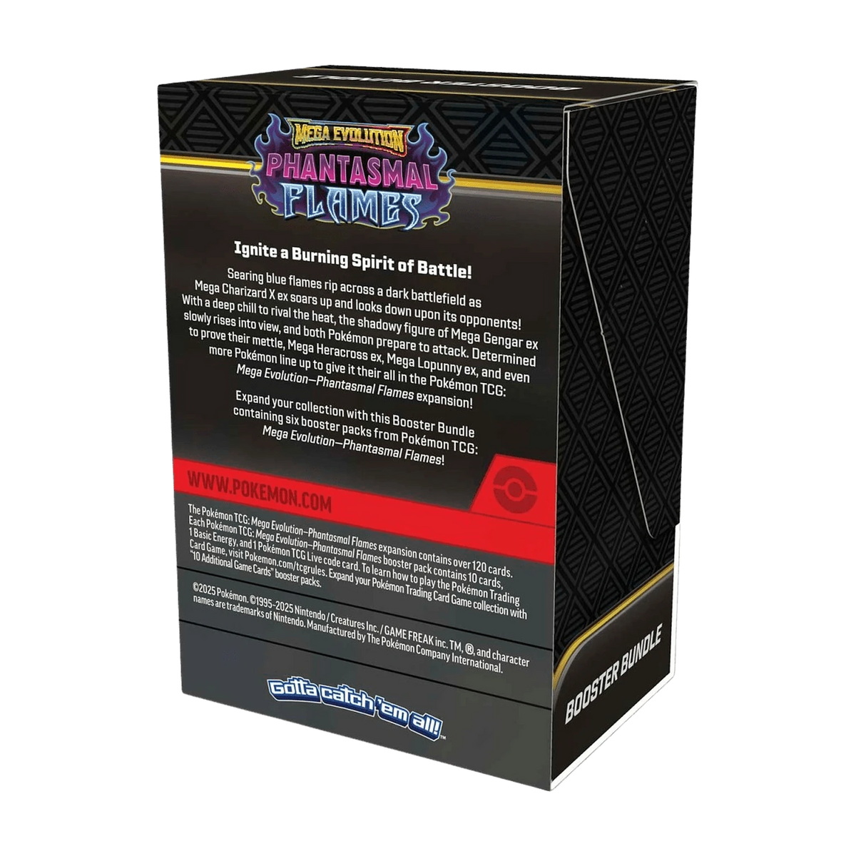 Phantasmal Flames Booster Bundle, achterkant