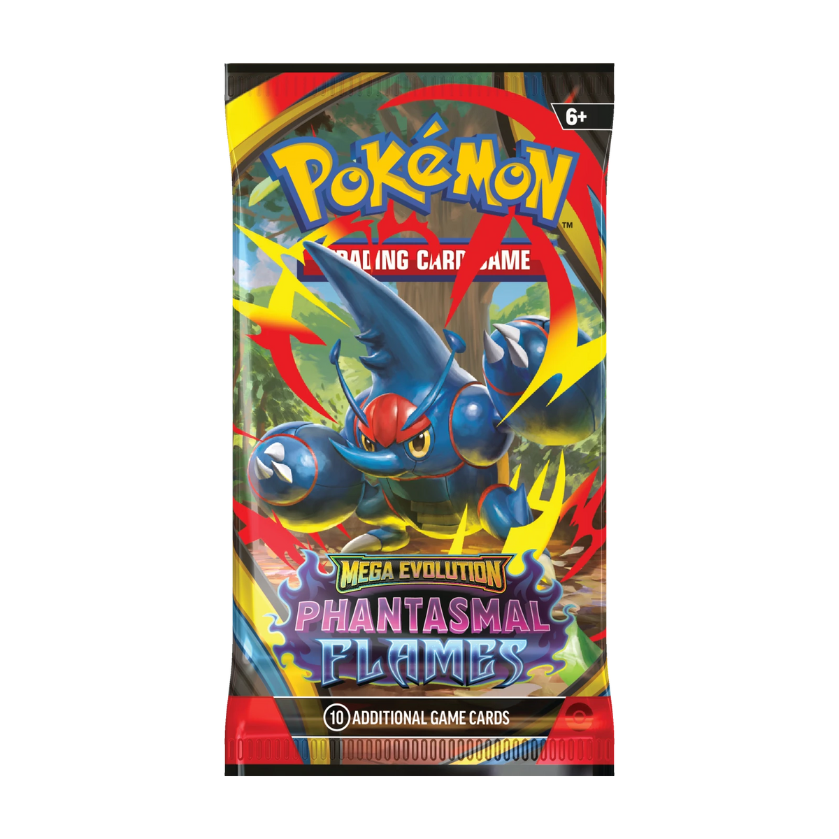 Phantasmal Flames Booster Bundle, boosterpack Heracross