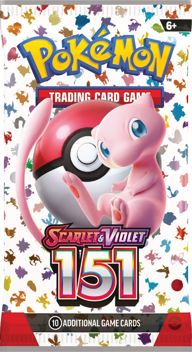 Pokémon 151 Booster Pack – kortudvalg