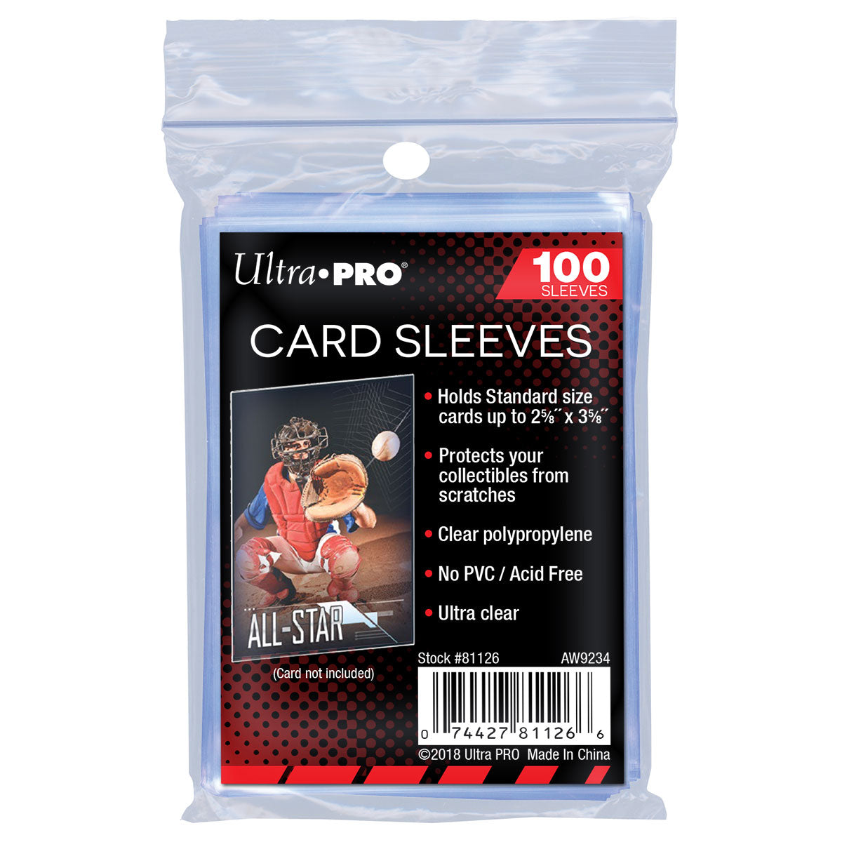Ultra Pro Soft Card Sleeves (100 count)