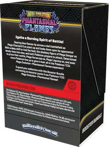 Pokemon Phantasmal Flames Booster Bundle