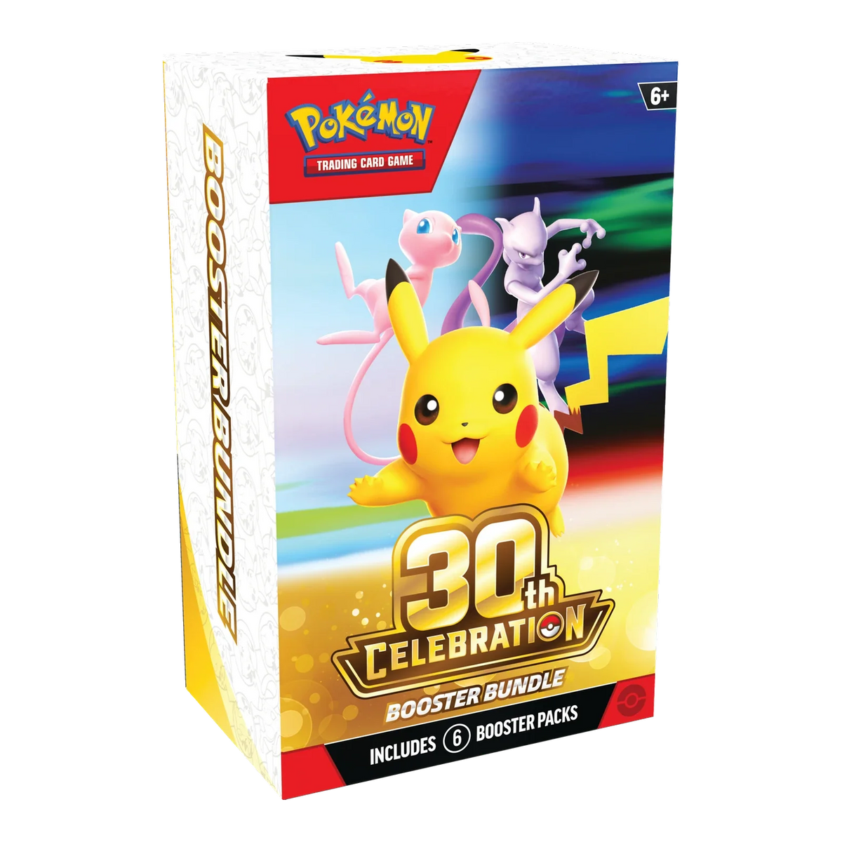 30th Celebration Booster Bundle – voorkant en linkerzijkant