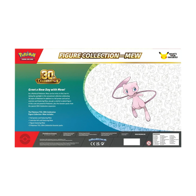 30th Celebration Figure Collection Mew (Engelse editie) – achterkant