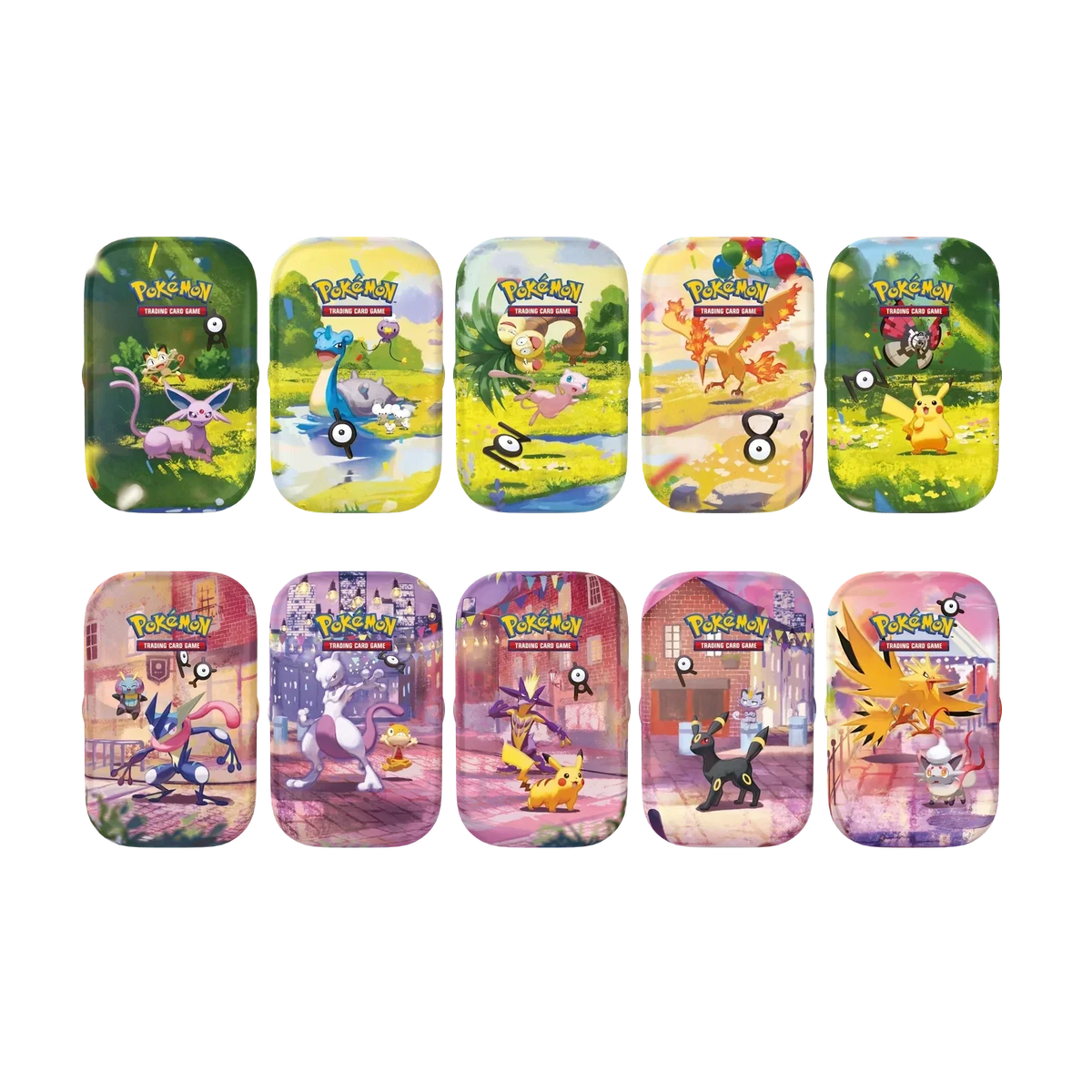 30th Celebration Mini Tins (10-Pack) (Engelse editie) – alle tien mini tin-ontwerpen (ontwerp kan variëren)
