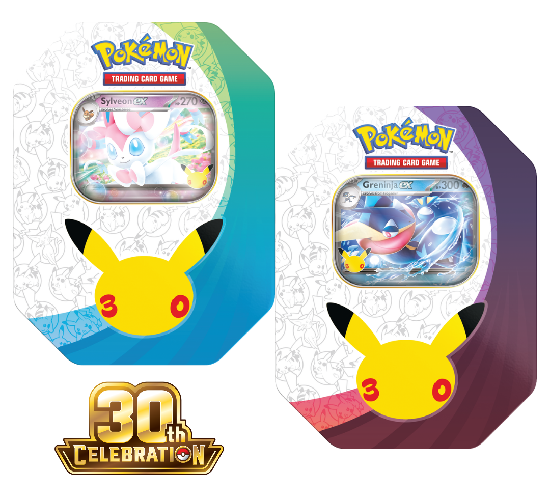 30th Celebration Pokémon ex Tin