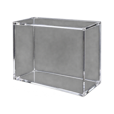 30th Celebration ETB Acrylic Protective Case - lege acryl case, schuin vooraanzicht. Gegenereerde productvisualisatie.