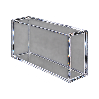 SPC Acrylic Protective Case - zijaanzicht van de lege acryl case. Gegenereerde productvisualisatie.