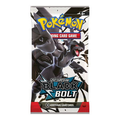 Black Bolt Booster Pack – Engelse verpakking, artwork Zekrom
