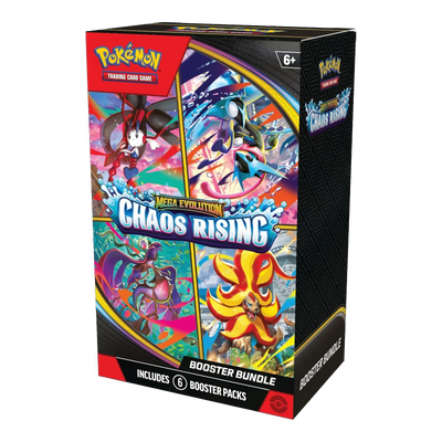 Chaos Rising Booster Bundle – voorkant en rechterzijkant