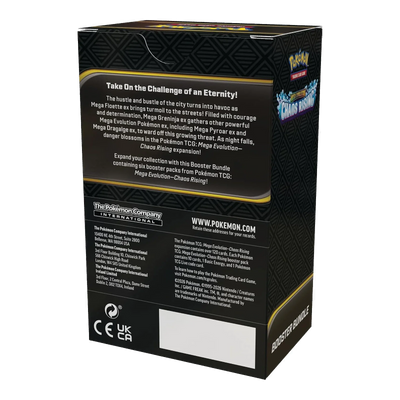 Chaos Rising Booster Bundle – achterkant