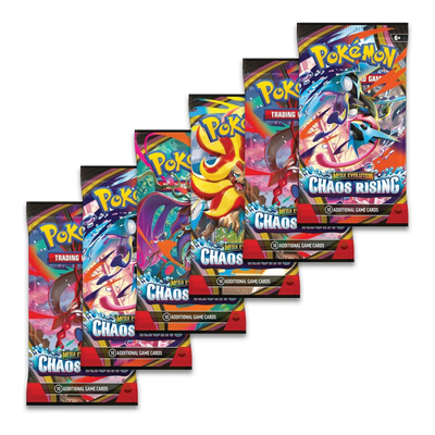 Chaos Rising Booster Bundle – inhoud: 6 boosterpacks