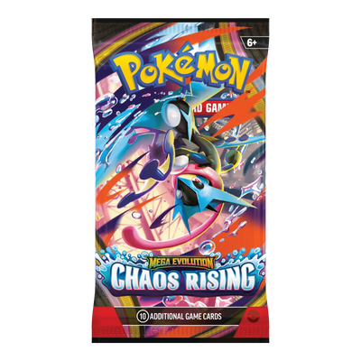 Chaos Rising Booster Bundle – boosterpack, artwork Mega Greninja (verpakking kan variëren)