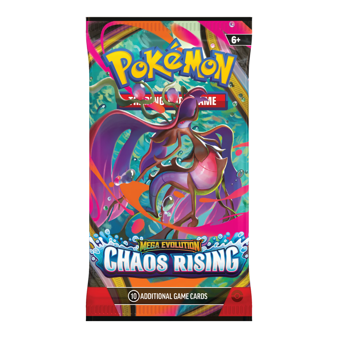 Chaos Rising Booster Pack - boosterpack, artwork mega dragalge (verpakking kan variëren)