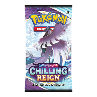 Chilling Reign Booster Pack – voorkant, artwork galarian-articuno (verpakking kan variëren)