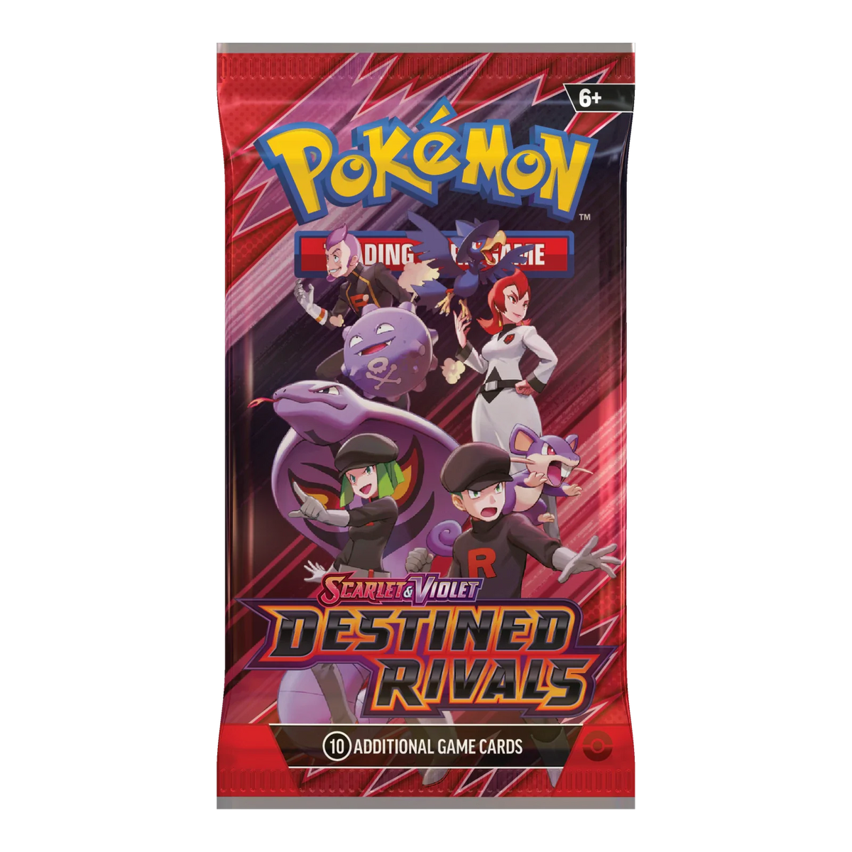 Destined Rivals Booster Pack – Engelse verpakking, artwork Team Rocket