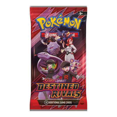 Destined Rivals Booster Pack – Engelse verpakking, artwork Team Rocket