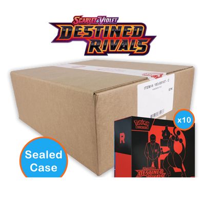 Destined Rivals Elite Trainer Box Case - sealed case met 10 ETB's