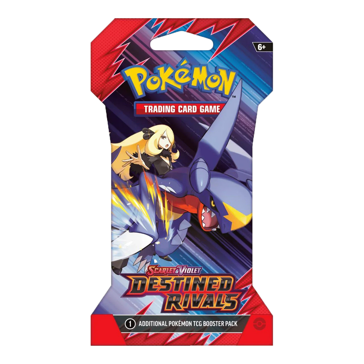 Destined Rivals Sleeved Booster Pack - boosterpack, artwork sleeved cynthia garchomp (verpakking kan variëren)