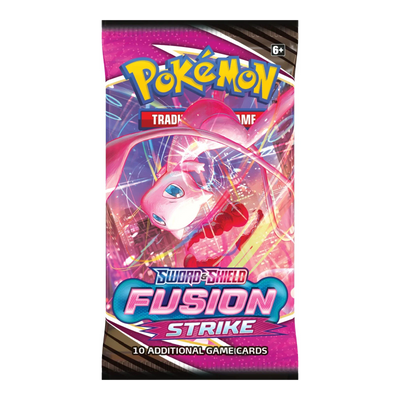 Fusion Strike Booster Pack – voorkant, artwork mew (verpakking kan variëren)