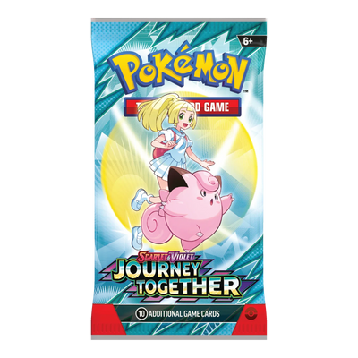 Journey Together Booster Bundle – boosterpack, artwork Lillie Clefairy (verpakking kan variëren)