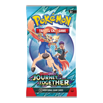 Journey Together Booster Pack – Engelse verpakking, artwork Hop Zacian