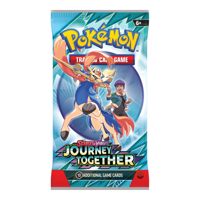 Journey Together Booster Pack – Engelse verpakking, artwork Hop Zacian