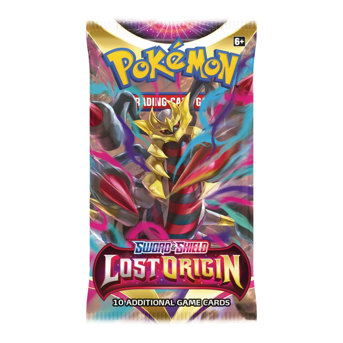 Lost Origin Booster Pack – Engelse verpakking, artwork Origin Forme Giratina