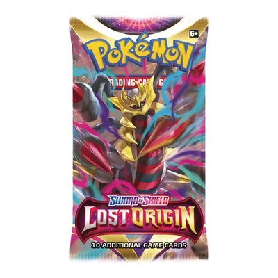 Lost Origin Booster Pack – Engelse verpakking, artwork Origin Forme Giratina