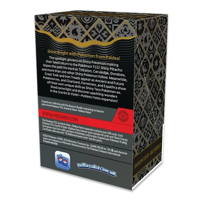 Paldean Fates Booster Bundle – achterkant