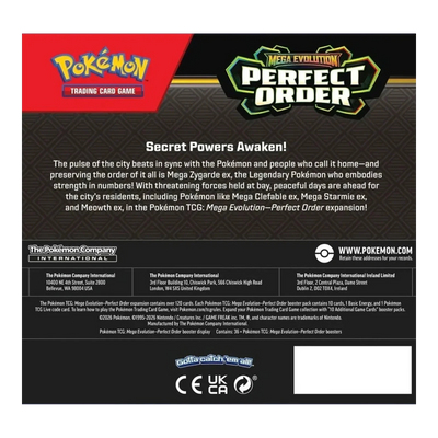 Perfect Order Booster Box – achterkant