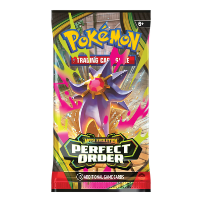 Perfect Order Booster Bundle – boosterpack, artwork Mega Starmie (verpakking kan variëren)