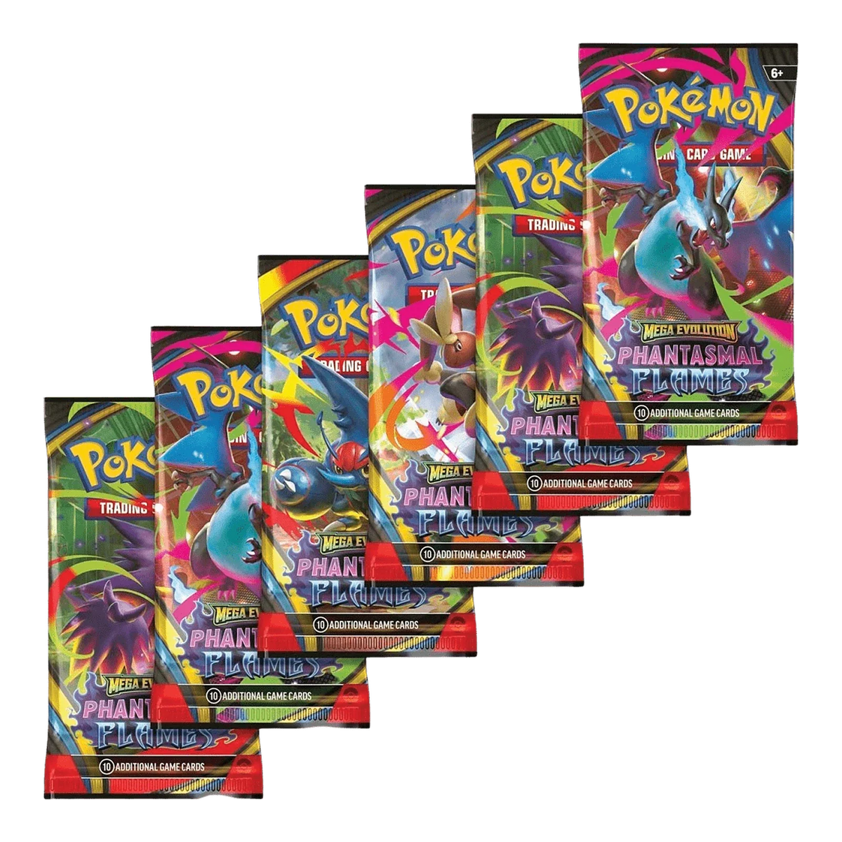 Phantasmal Flames Booster Bundle – inhoud: 6 boosterpacks