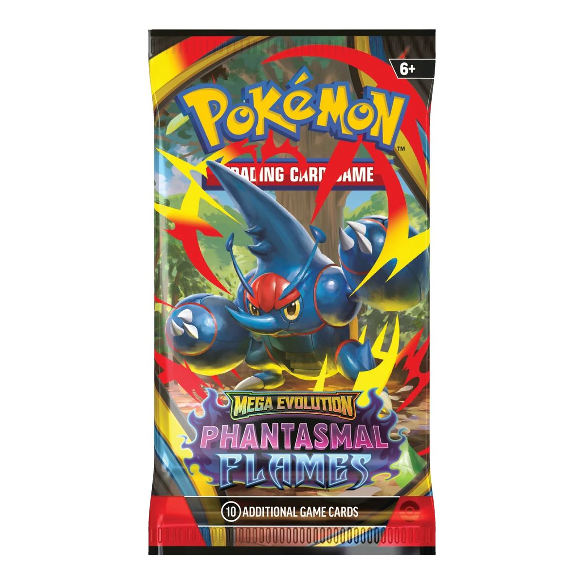 Phantasmal Flames Booster Bundle – boosterpack, artwork Mega Heracross (verpakking kan variëren)