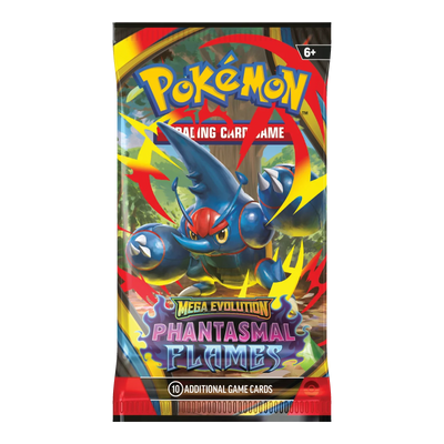 Phantasmal Flames Booster Bundle – boosterpack, artwork Mega Heracross (verpakking kan variëren)