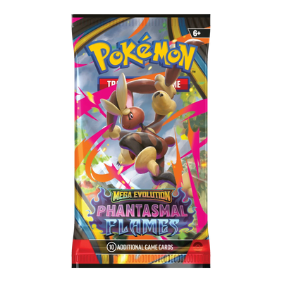 Phantasmal Flames Booster Bundle – boosterpack, artwork Mega Lopunny (verpakking kan variëren)