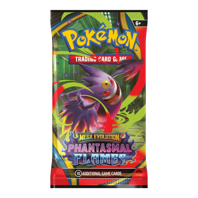Phantasmal Flames Booster Pack - boosterpack, artwork mega gengar (verpakking kan variëren)
