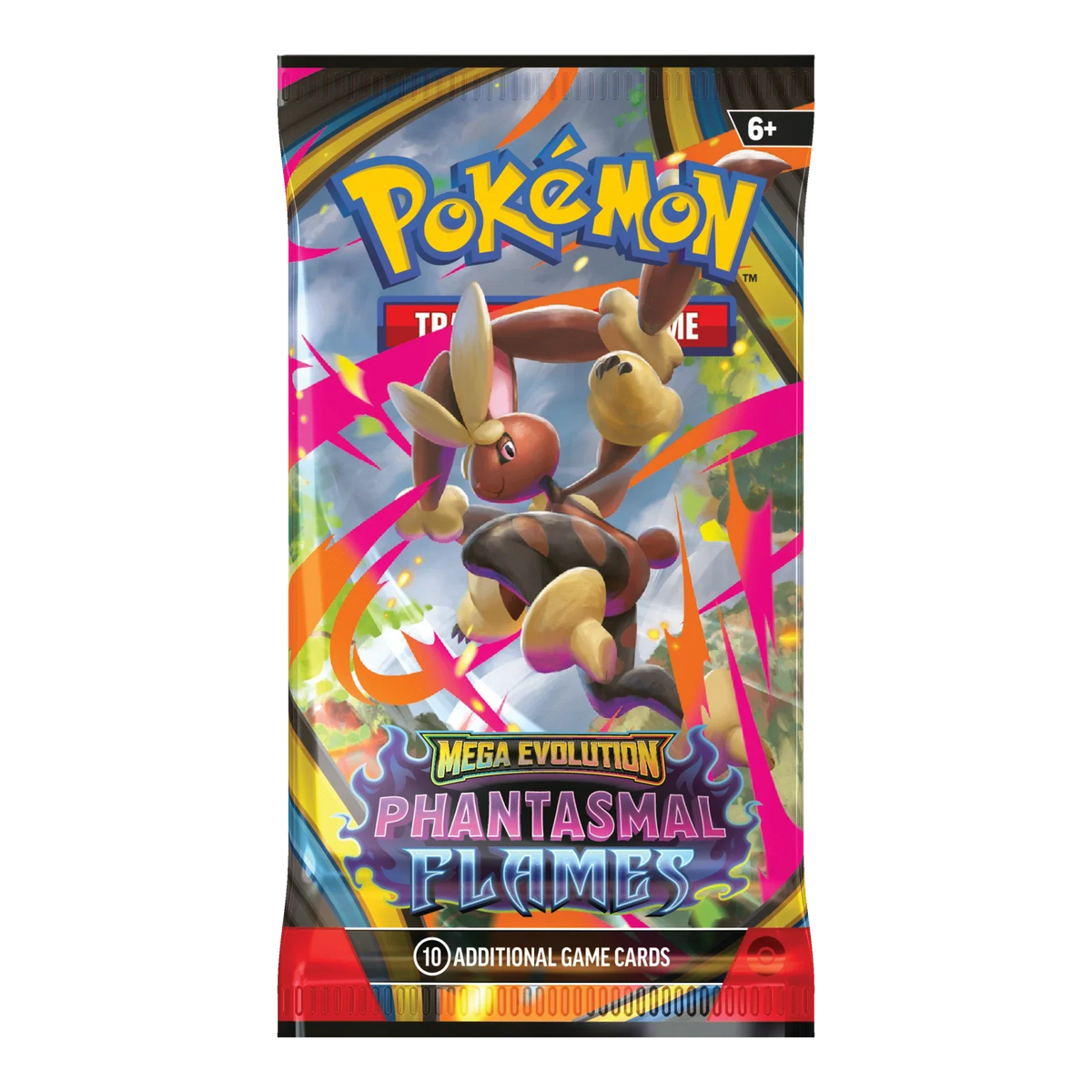 Phantasmal Flames Booster Pack - boosterpack, artwork mega lopunny (verpakking kan variëren)